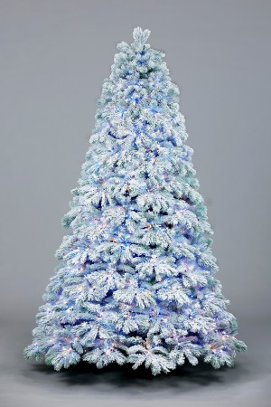 Ель Алтайская эксклюзив (снег, иней, встроен. ламп. - день/ночь)