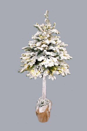 Ель Кремлевская в горшке (снег, встроен. ламп.)